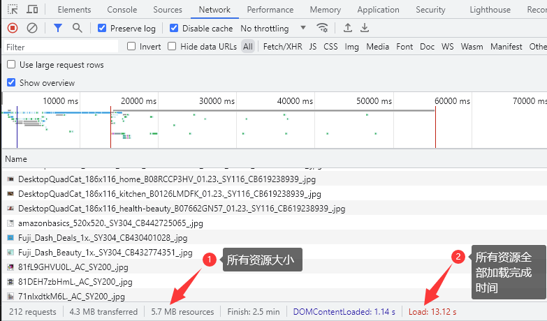亞馬遜首頁加載